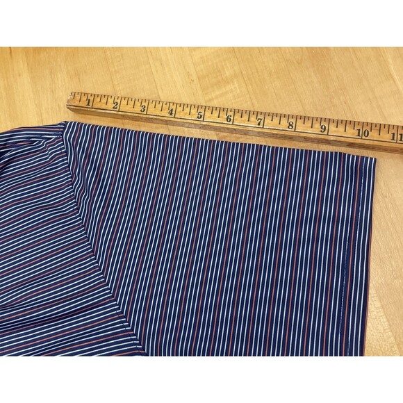 Holderness & Bourne Men’s Golf Shirt Blue Pink Stripe XL - Picture 5 of 11